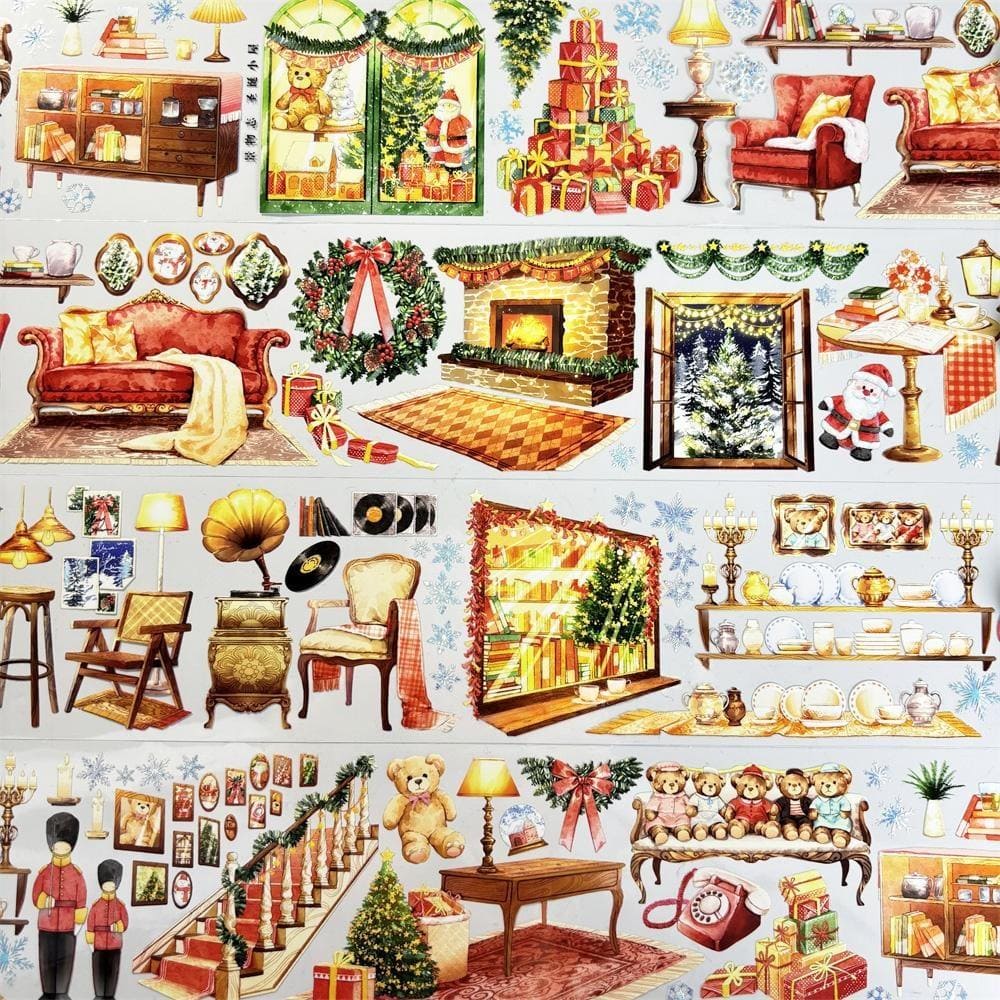 One Loop Christmas Cottage PET Tape