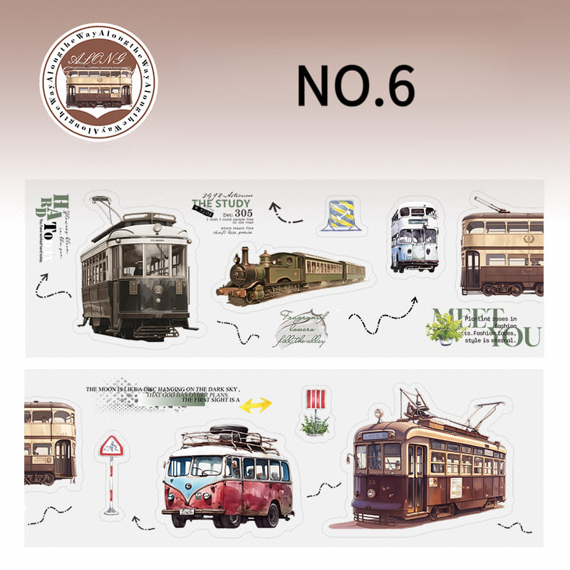 Vehicles Collection PET Tape