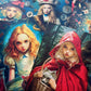 Fairy Tale Characters Scrapbook Paper