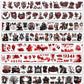 4PCS Halloween Series PET Tape