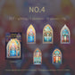 Stained Glass Window Stickers