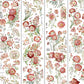 6cm*5m Die-Cut Red Flower Tape