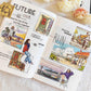 8cm*100 cm Die-Cut Casual Character Series  One cycle Tape