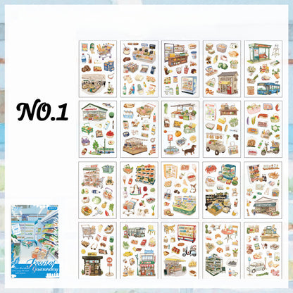 Delicious Time Sticker Book