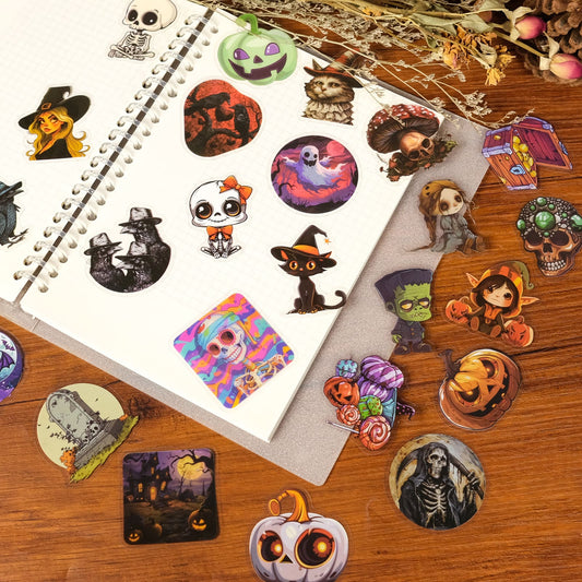 50PCS Halloween Stickers