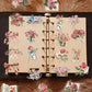50PCS Pink Floral Sticker Pack