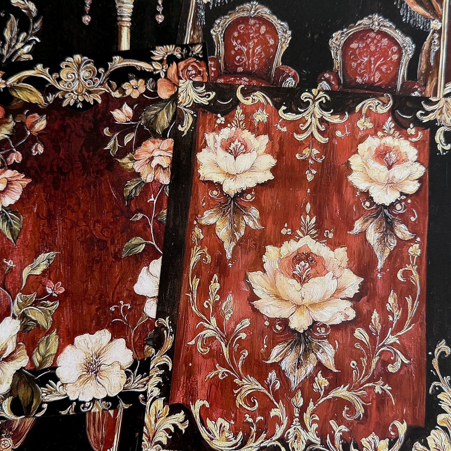 Court Opera Scrapbook Paper