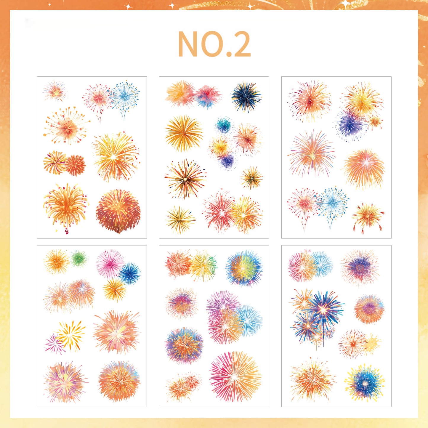 Fireworks Stickers Pack