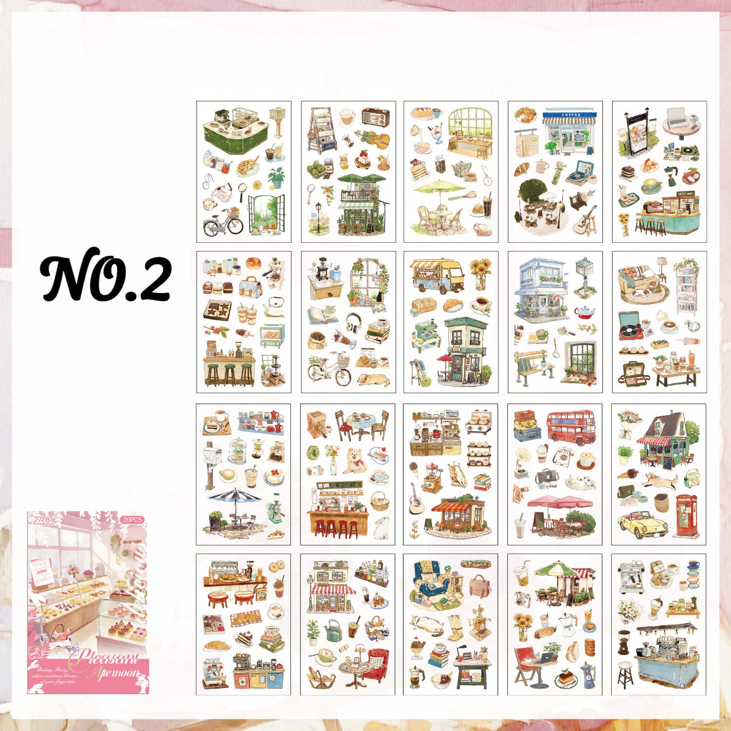 Delicious Time Sticker Book