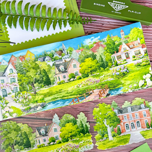 Vintage Estate Border Tape - One Full Cycle