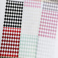 Flat lay of colorful diamond grid PET tape rolls