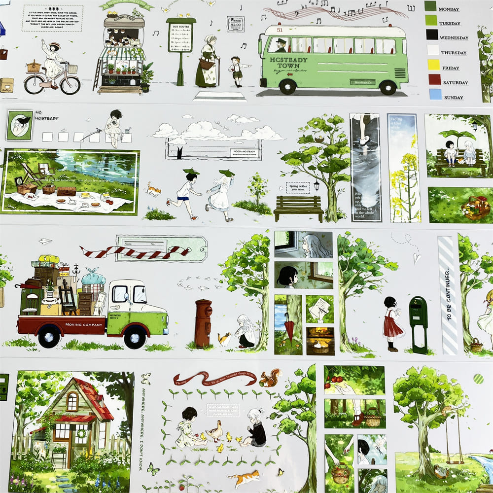 7cm*170cm Spring One Cycle PET Tape