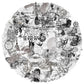 50PCS Vintage Collage Sticker Pack
