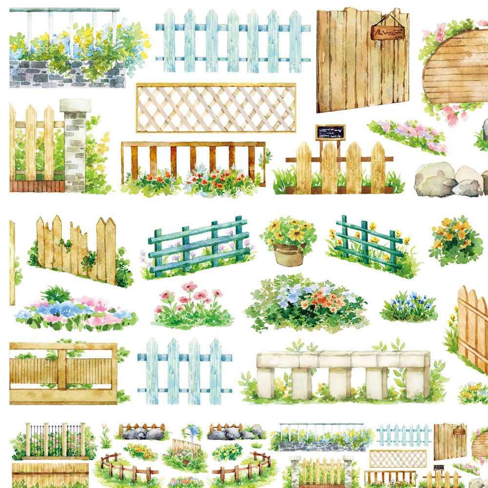 Garden Theme One Cycle PET Tape