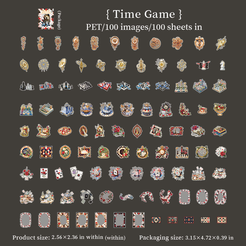 Alice’s Time Game Sticker Pack