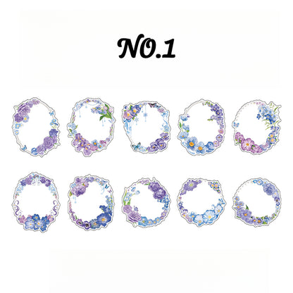Floral Wreath Sticker Pack