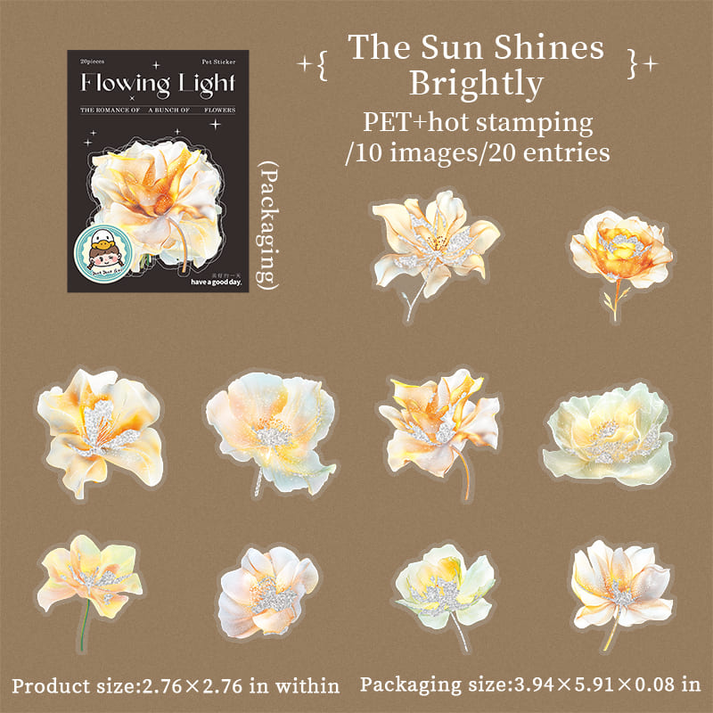 Flower Series Stickers