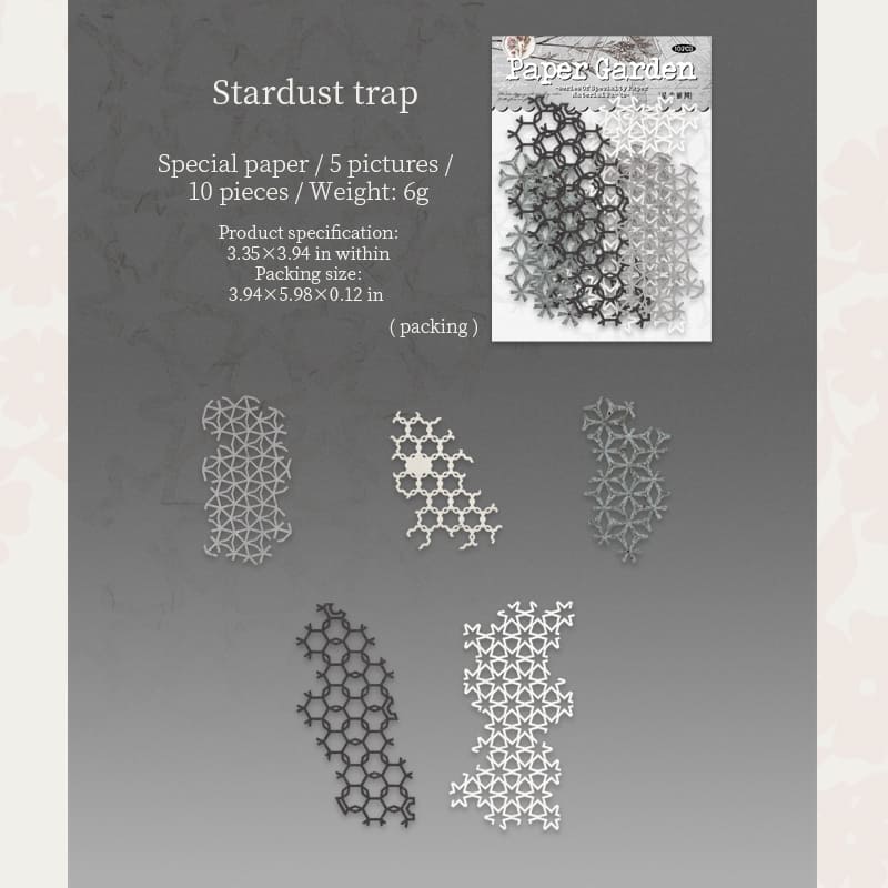 Laser-Cut Delicate Doily Foundation Paper