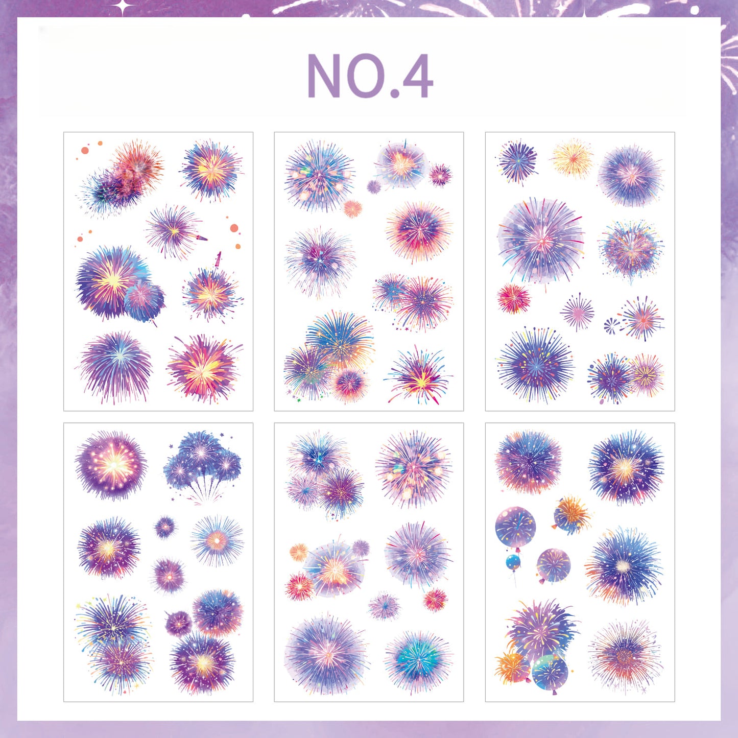 Fireworks Stickers Pack