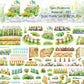 Garden Theme One Cycle PET Tape