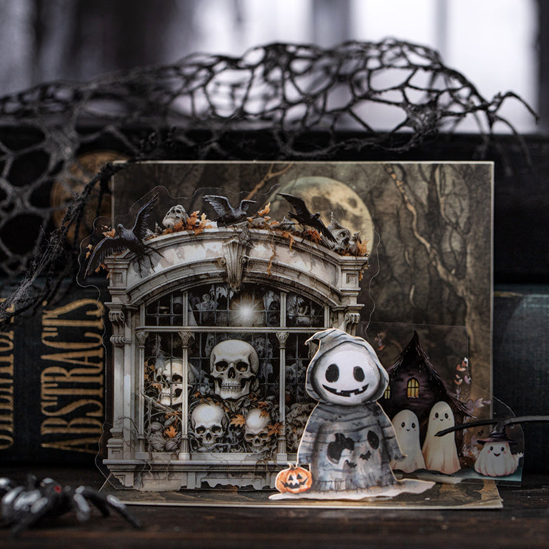 Halloween Window Theme Sticker Pack