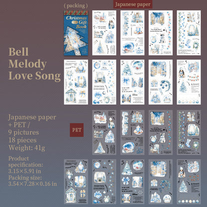 Christmas-Themed Sticker Book
