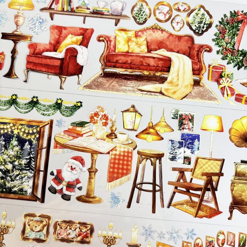 One Loop Christmas Cottage PET Tape