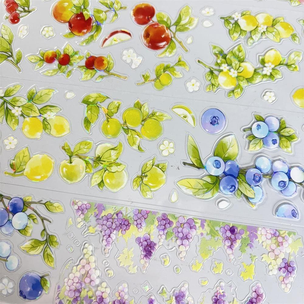 Die-Cut One Cycle Fruit Medley PETi Tape