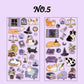Daily Cute Stickers - for Journal Decoration