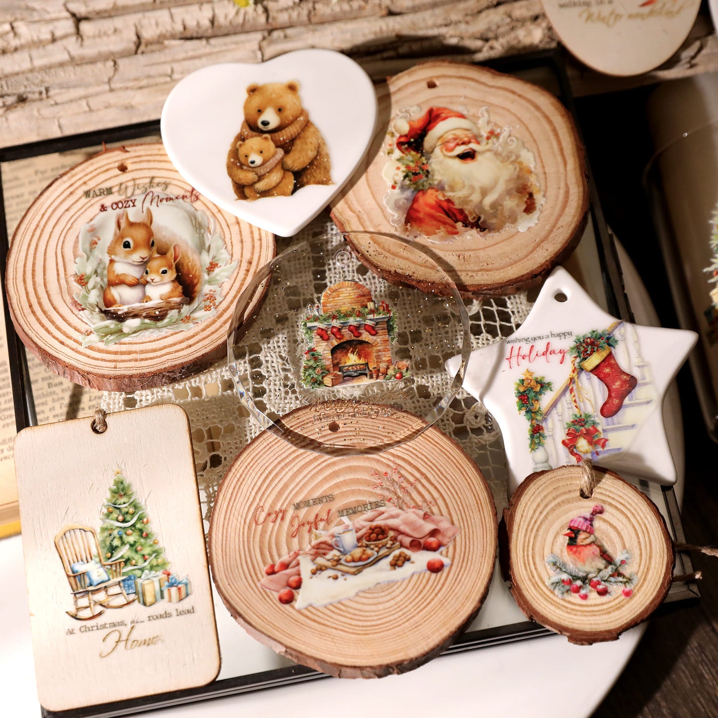 Christmas Theme Transfer Sticker