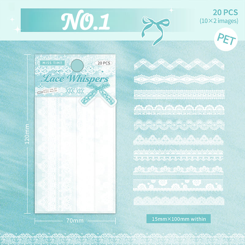 Lace Border Sticker Pack