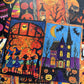 Magic Halloween Theme Scrapbook Paper