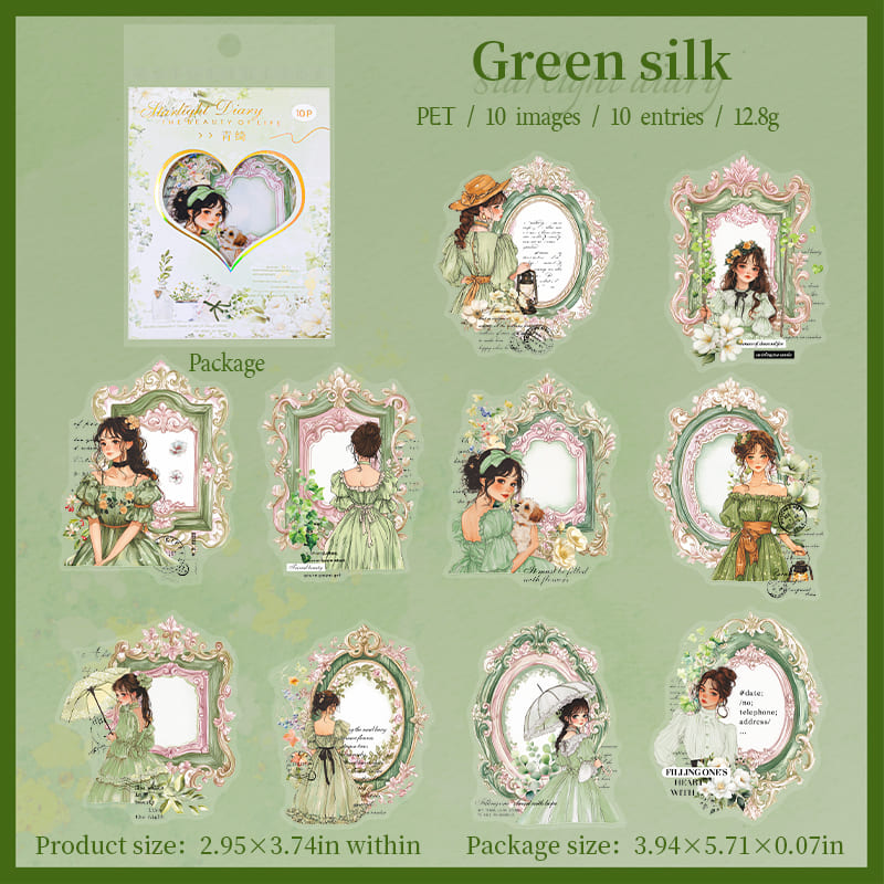 Girl Character Sticker Pack