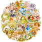 Holographic Gold Fairy Tale Princess Stickers Pack