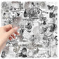 50PCS Vintage Collage Sticker Pack