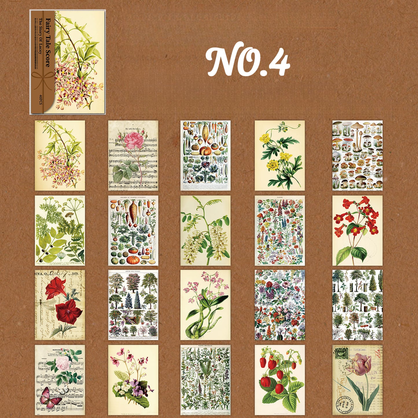 Vintage Inspiration Scrapbook Paper