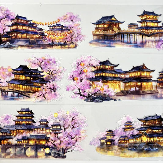 One Cycle Bridge and Historic Architecture PET Tape