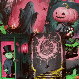 Halloween Scrapbook Paper