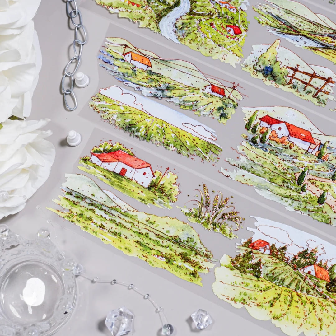 Rustic  Cottage Extra Long Loop Tape