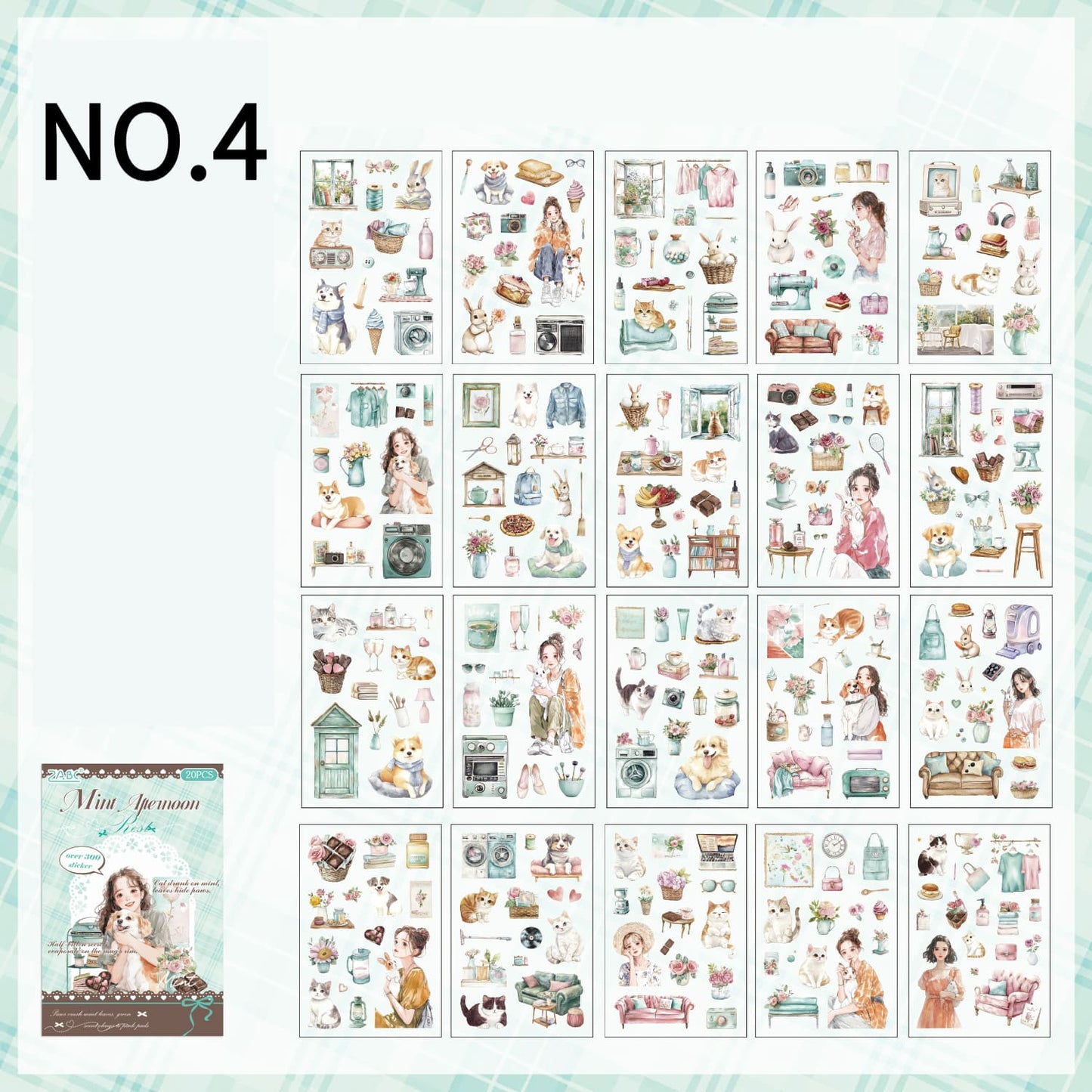 Adorable Pets Sticker Book