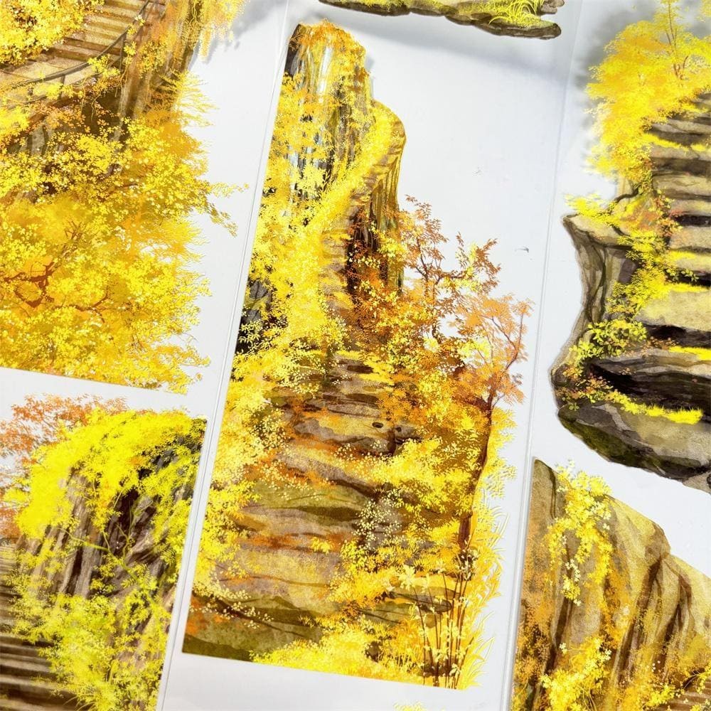 Autumn Stone Steps PET Tape – One Loop