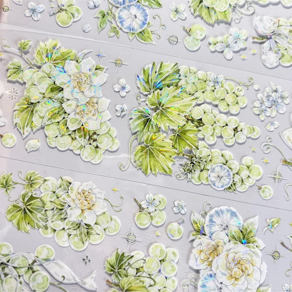 One Cycle Juicy Green Grapes PET Tape