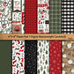 Christmas Scrapbook Paper - Collection 1
