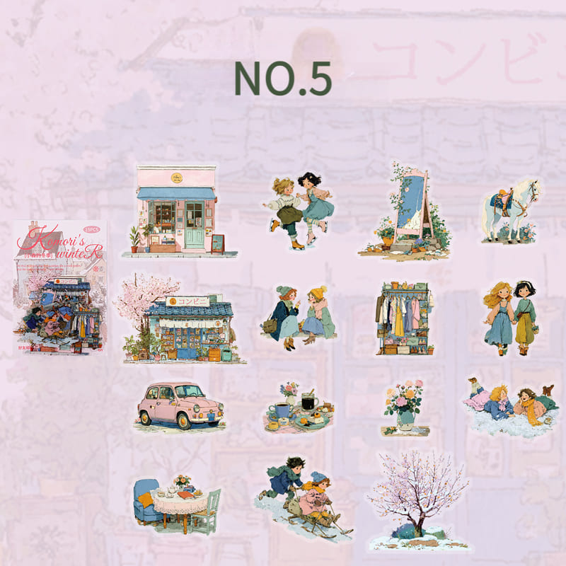 Winter Theme Stickers
