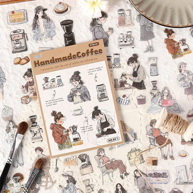 Girl Character Sticker Book