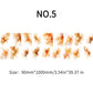 One Cycle PET Tape - warm tone gradient color block