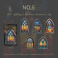 Stained Glass Window Stickers