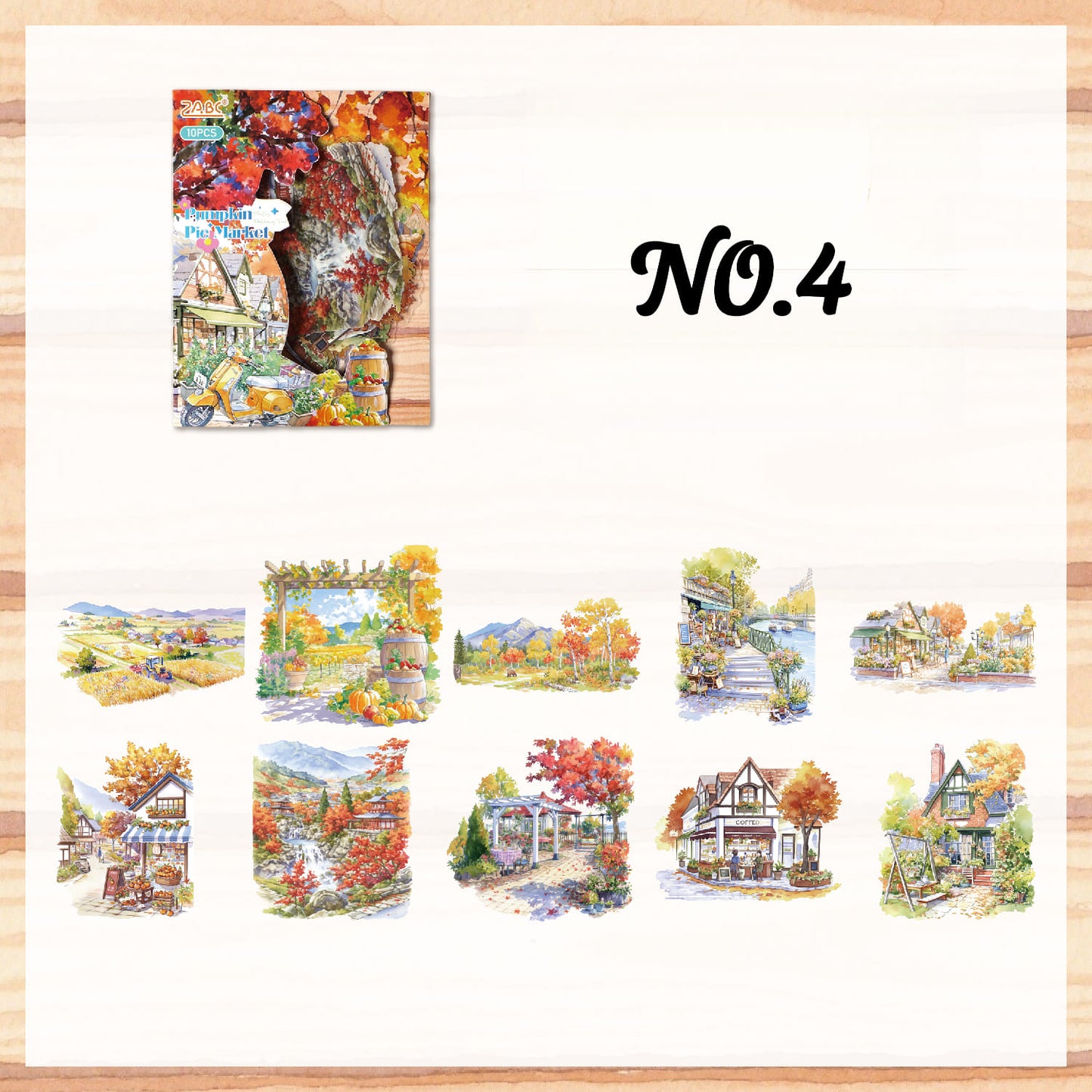 Seasonal Vistas Sticker