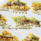 One Loop Golden Autumn House PET Tape