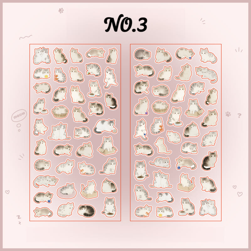 Kawaii Kitten Sticker